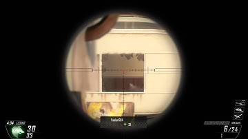 Epic Black Ops 2 Wallbang, Headshot, Triple Feed Sniper Shot!