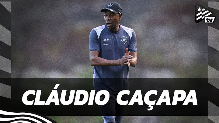 Confira como foi o primeiro dia de Cláudio Caçapa no Botafogo