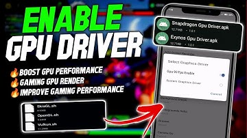 Max 90 - 120 FPS | Enable GPU Driver in Any Phone | Stable Fps & Performance | No Root