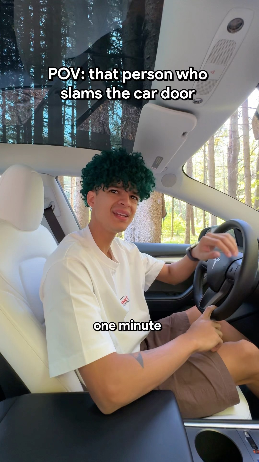 WHEN YOUR FRIEND SLAMS THE CAR DOOR