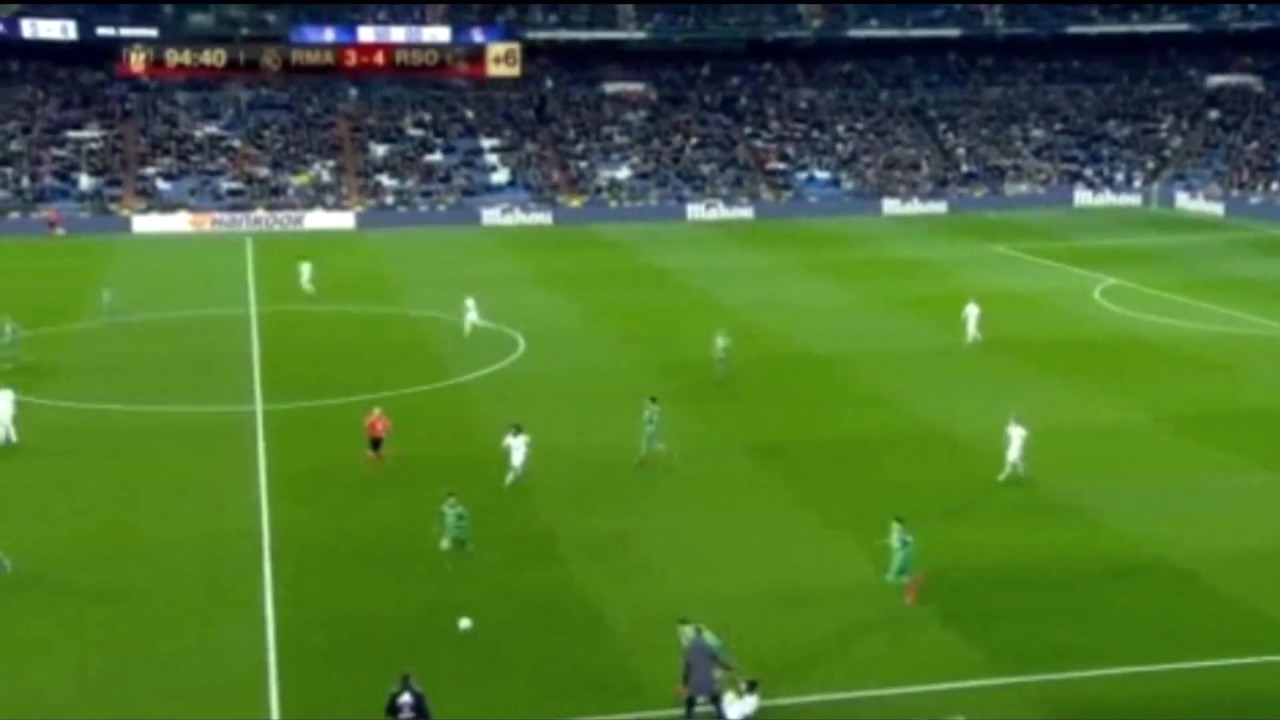 Real Madrid vs Real Sociedad 3-4 (Cuartos de Final Copa ...