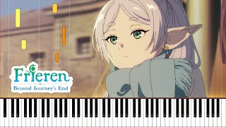 Headpats and Praise - Frieren OST Piano Cover | Sheet Music [4K]