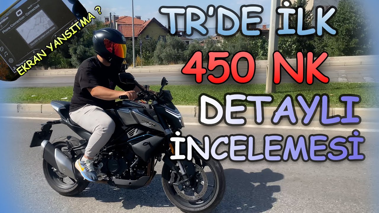 NAKED' IN KRALI SONUNDA GELDİ !!/ TR' DE İLK CFMOTO 450 NK İNCELEMESİ