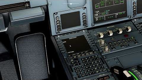 Microsoft Flight Simulator FMC programming + IFR Clearance