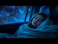 Rain Sounds for Sleeping | 3 Minutes with Heavy Rain & Thunder Pouring on a Rickety Car at Night
