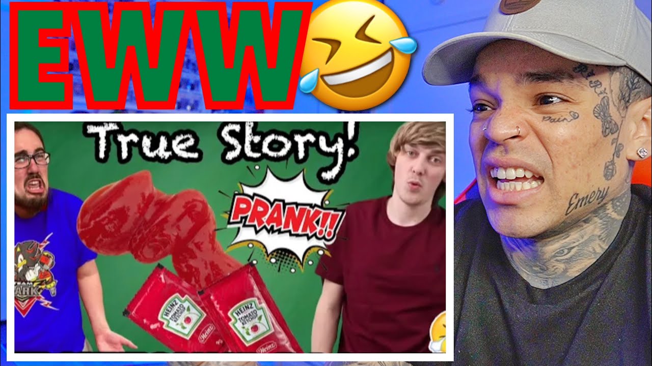 Chilly SML and Chilly SCHOOL EPISODE Ketchup Packet PRANK! [reaction