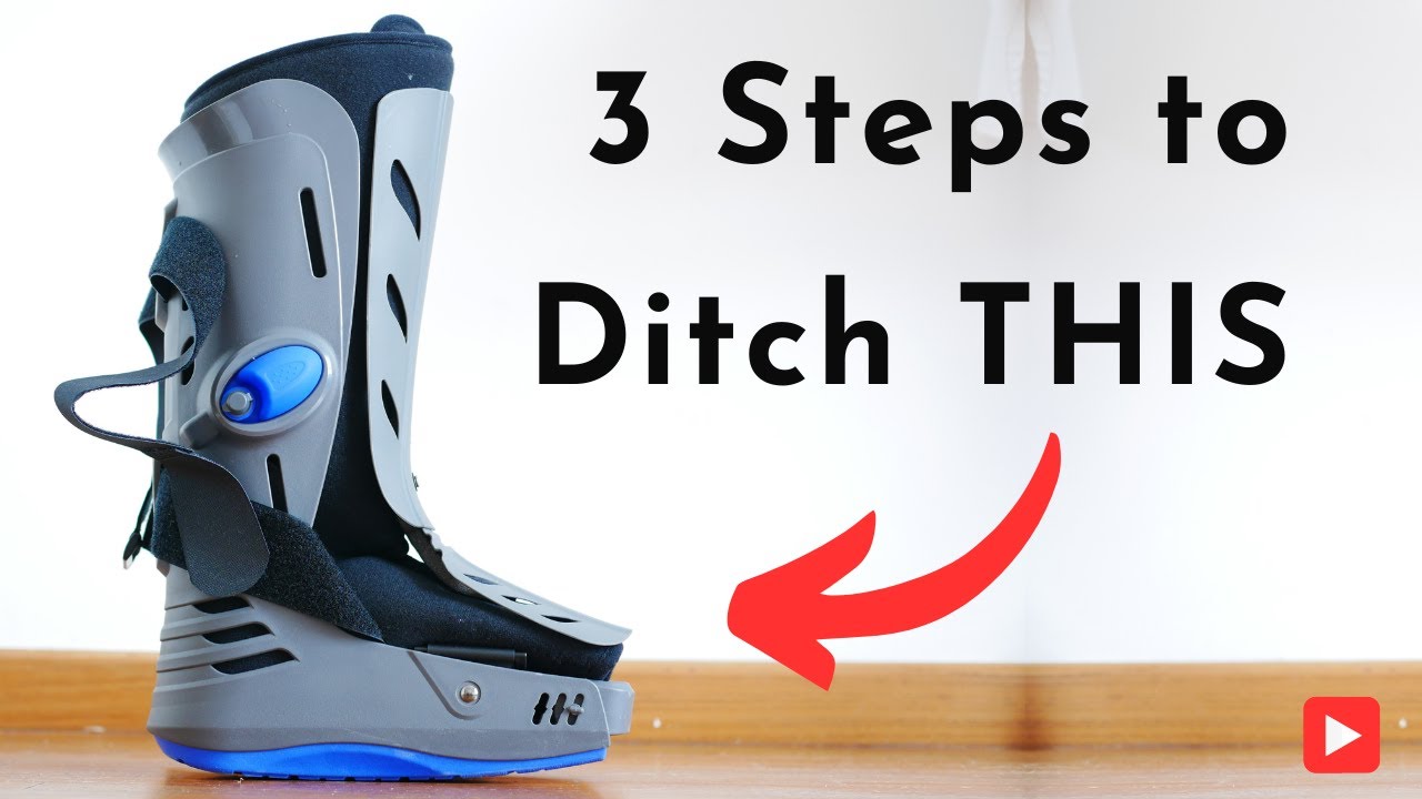 How to transition out of a walking boot 