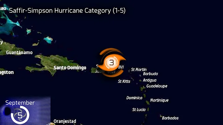 Track of Hurricane Donna (1960)