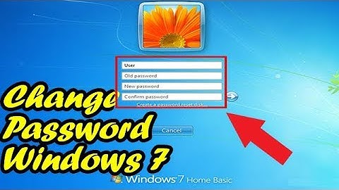 How To Change Admin Password in Windows 7