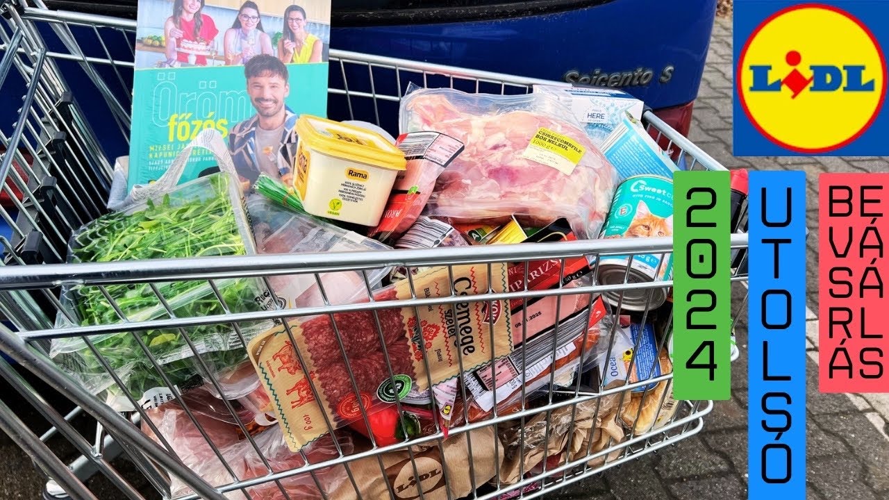 LIDL NAGY BEVÁSÁRLÁS -----IDÉN UTOLJÁRA!!/2024 DECEMBER/