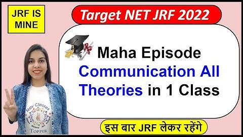 Maha Episode Communication All Theories in 1 Class | By Navdeep Kaur