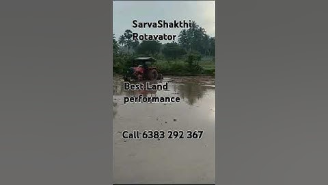 #best wetland performance #rotavetor #sarvashakthi