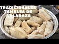 TAMALES DE CALABAZA