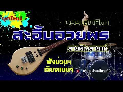 ลายพิณ🎸พิณบรรเลงสะอื้นอวยพร เต้ยม่วนๆครับ..