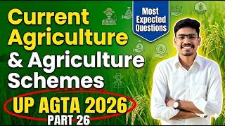Agriculture Current Affairs and Agriculture Schmes Classes 026 | By Rajesh Sir