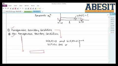 L 10C Boundary Conditions in PDE