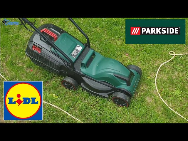 Parkside Electric Lawn mower PRM 1300 A1 - Lidl - unBoxing - YouTube