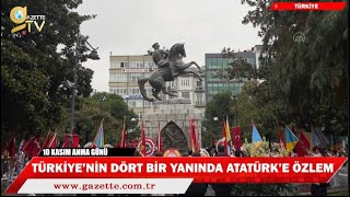 #10kasım #atatürk #anmagünü  10 Kasım'da Tüm Türkiye Atatürk için Gözyaşları Döktü