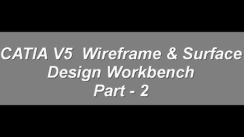 [CATIA_V5] Wireframe & Surface Design Part-2