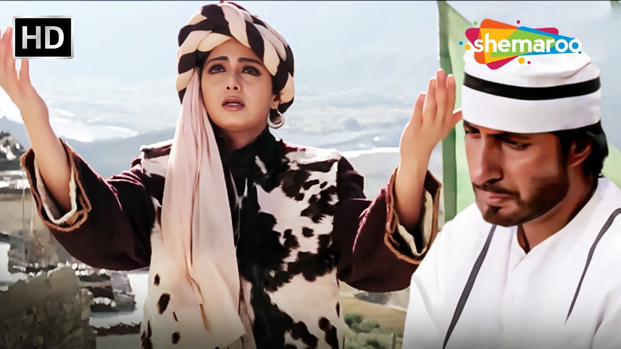 Rab Ko Yaad Karoon | रब को याद करूं | Amitabh Bachchan, Sridevi | Mohammad Aziz | Khuda Gawah (1992)