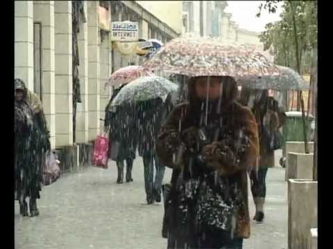 ზუგდიდში პირველი თოვლი მოვიდა