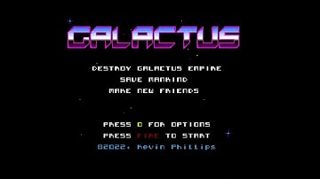 MiSTer (FPGA) ZX Spectrum Next: Galactus [2022]