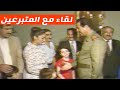 صدام حسين - يلتقي بالعوائل المتبرعة للمجهود الحربي (الجزء الاول) 1983الحقوق محفوظة للقناة