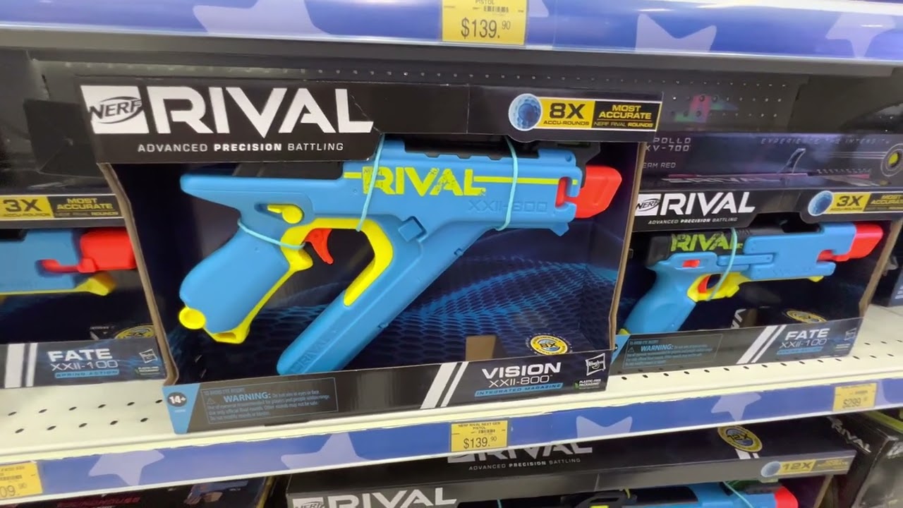 New Rival Blaster and balls