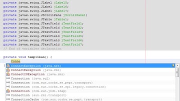 Tutorial Pemrograman Java Membuat CRUD (CREATE, READ, UPDATE, DELETE) Data Barang