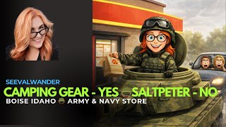 Garden City Army Navy Store Unique Shop Shop vlog