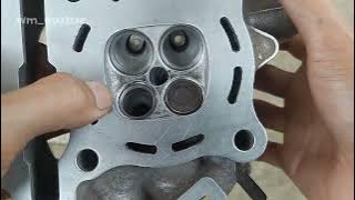 Modifikasi Klep Lebar Tanpa Ganti Valve Seat, Apa Bisa??