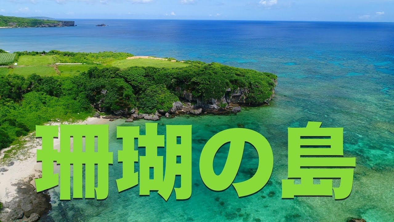 【沖永良部島 空撮】珊瑚の島　遊弦会せりよさ　沖永良部島観光