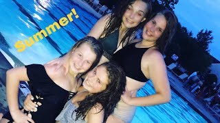 First day of Summer with my Besties | Pool Time