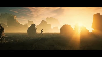 Unreal Engine 5 Mars Landscape Test