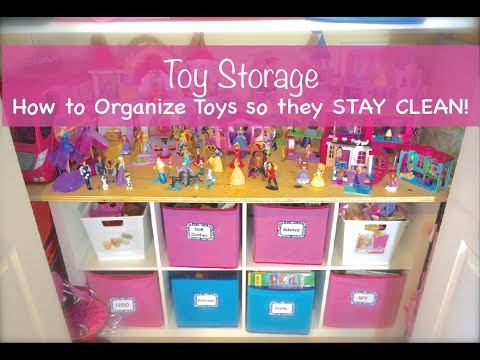 organize small toys