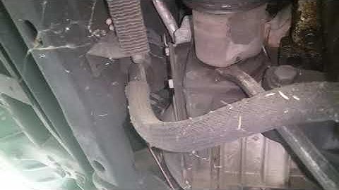 How to replace the alternator on a pt cruiser