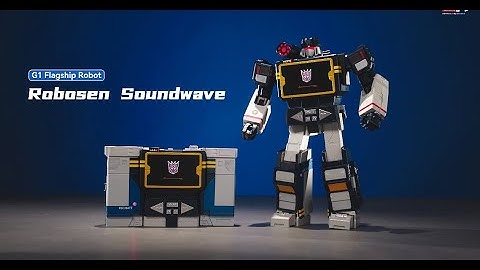 At your command - Soundwave springs into action