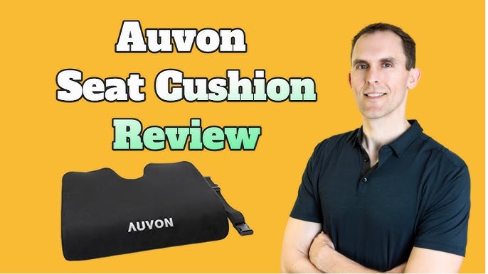 AUVON Wheelchair Seat Cushions, Memory Foam Pressure Relief Chair Cushion