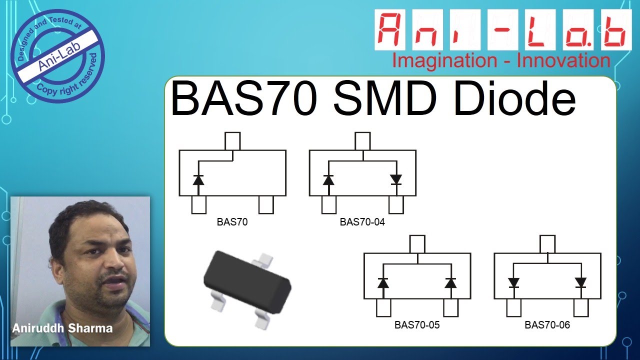BAS70 diode In Hindi II Ani-Lab - YouTube
