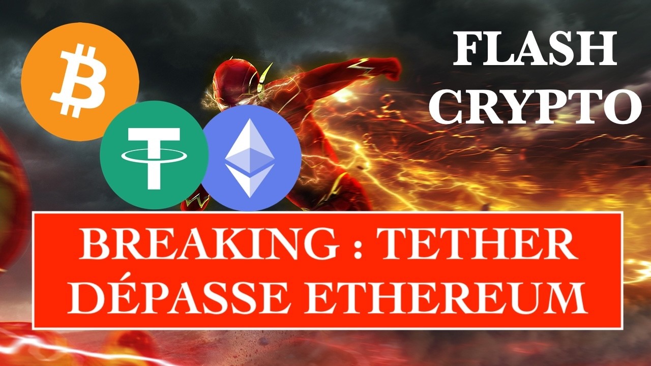 🚨 FLASH CRYPTO⚡️L'USDT dépasse ETH signe d'une explosion des strablecoins ou effondrement des L1 ?