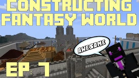 Minecraft Xbox 360: Constructing RPG Fantasy World - Episode 7 (Start that Old Western Town!!)
