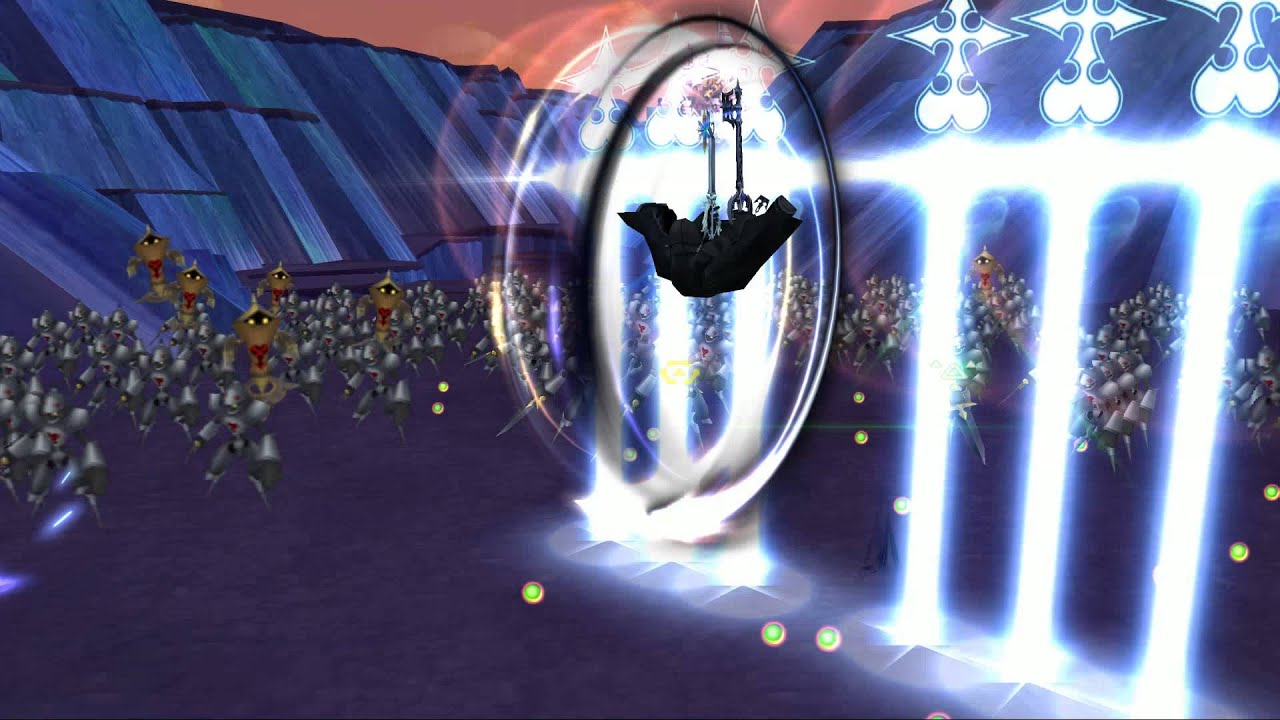 KH2FM - Vengeful Roxas 3 VS 1000 Heartless