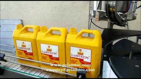 Automatic Capping Machine for 5 Liter Lubricant Oil Jerry Cans