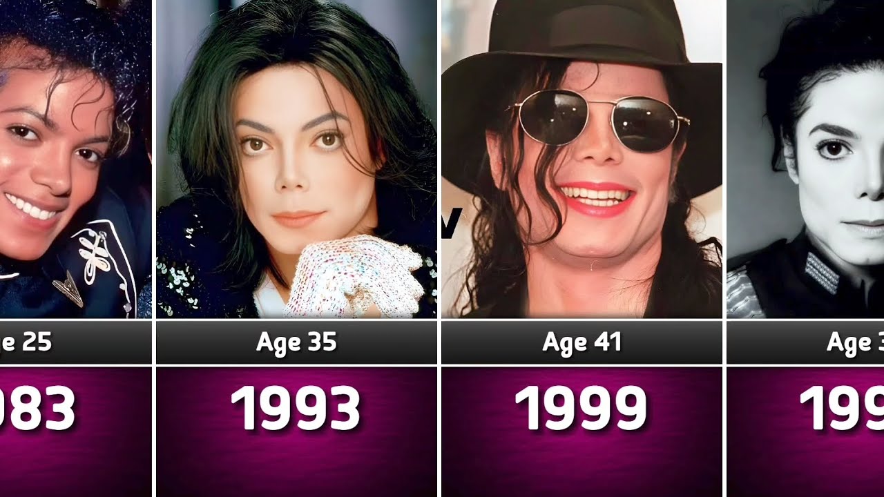 Michael Jackson’s Transformation from Age 0–50 - YouTube