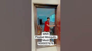 #pleatedmesh #mesh #balconymesh #mosquitocontrol #mosquitomesh #mosquito #invisiblegrill #grill