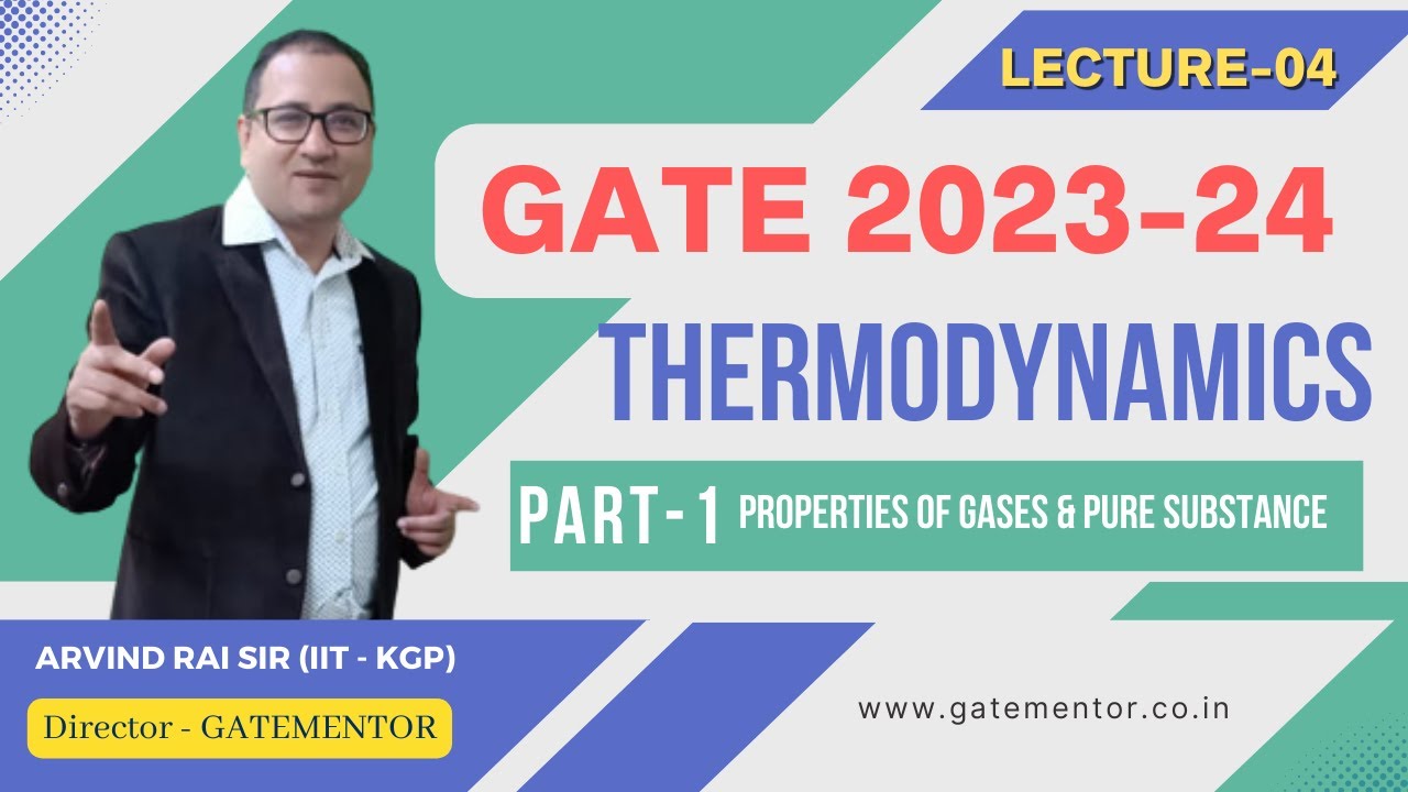 Thermal Engineering | L2.1 : Pure Substance and Steam Tables | Mechanical