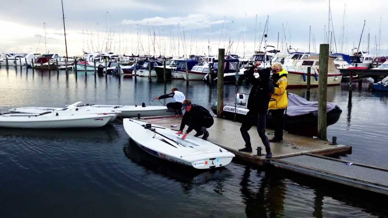 SYLT - Korsar Kattegatt i Laserjolle