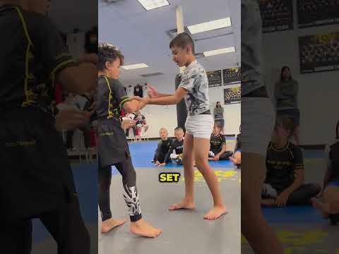 Behind the scenes on the mats
