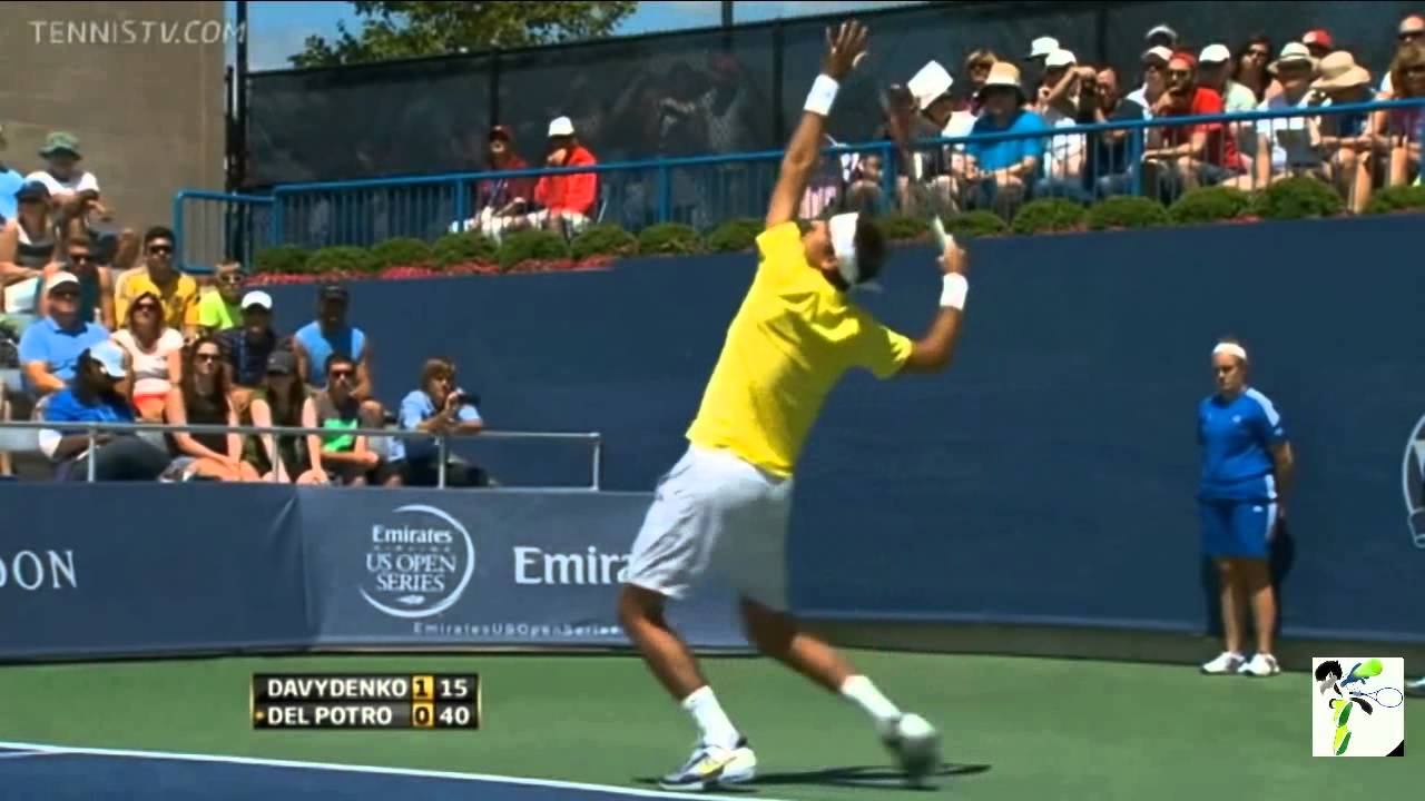 Federer , Nadal, Del Potro, Monaco, Dimitrov best hot dog lobs, or top 7 hot dog lobs