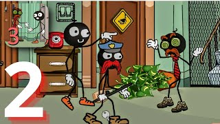 Stickman School Escape 3 - THE END Gameplay Walkthrough ( iOS , Android ) | Part 02 screenshot 5